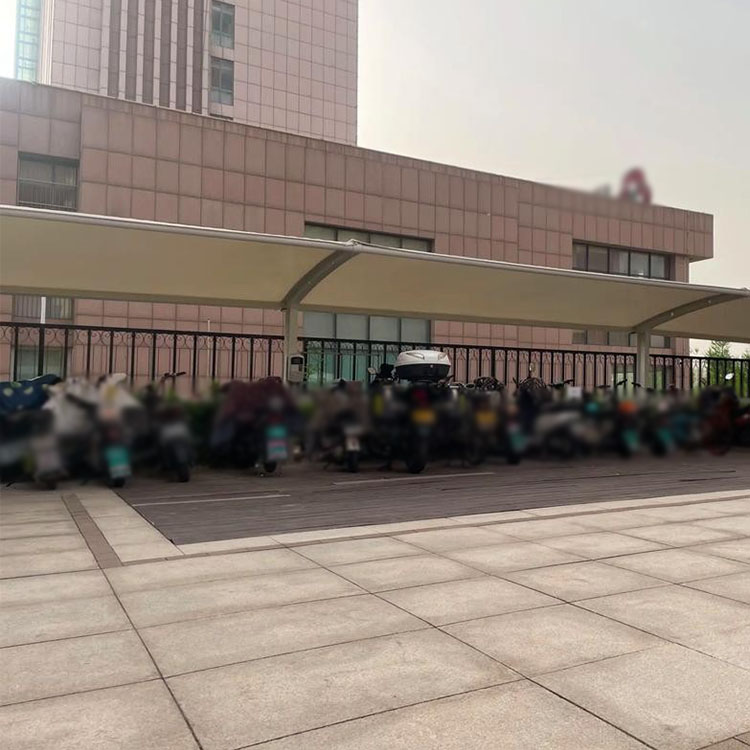 龙胜膜结构电动车棚